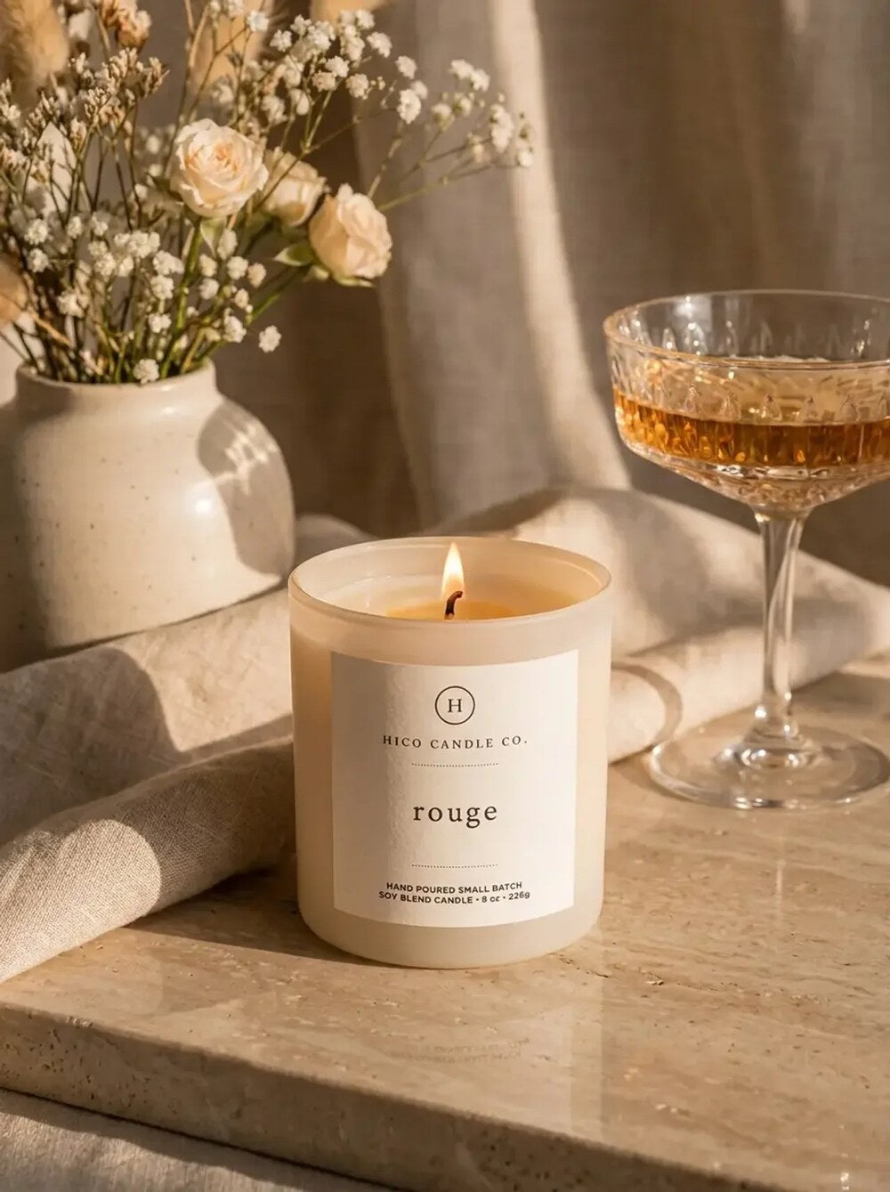 Rouge Candle